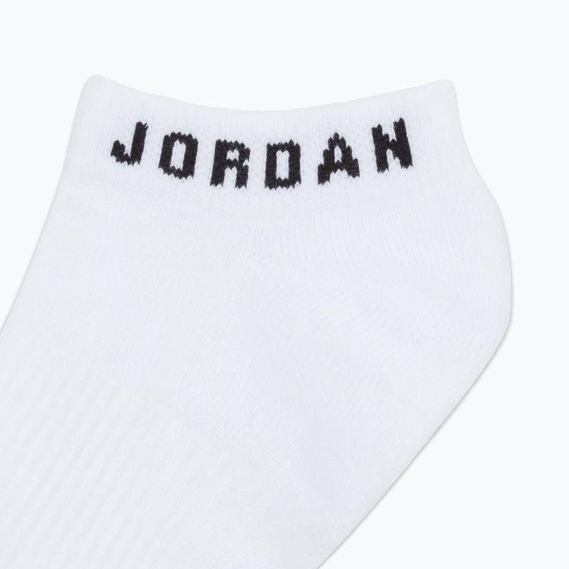 Șosete Jordan Everyday No-Show 3 pairs white/black 9