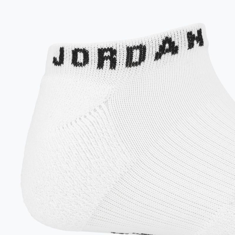 Șosete Nike Jordan Everyday No-Show 3 perechi white/black 3