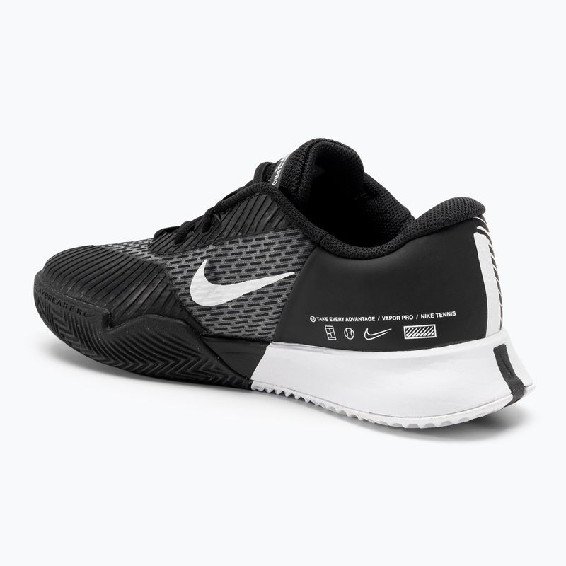 Încălțăminte de tenis pentru femei Nike Air Zoom Vapor Pro 2 black/white 3