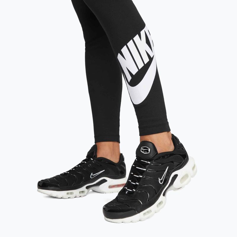 Colanți pentru copii Nike Sportswear Classic black/white 5