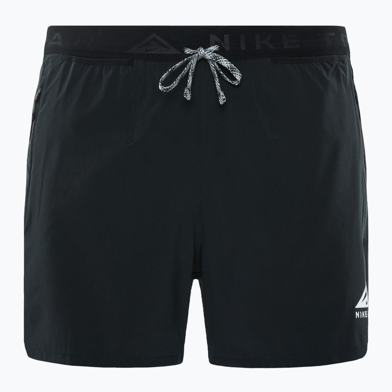 Pantaloni scurți de alergare pentru bărbați Nike Trial Second Sunrise Dri-Fit black/dark smoke grey/white