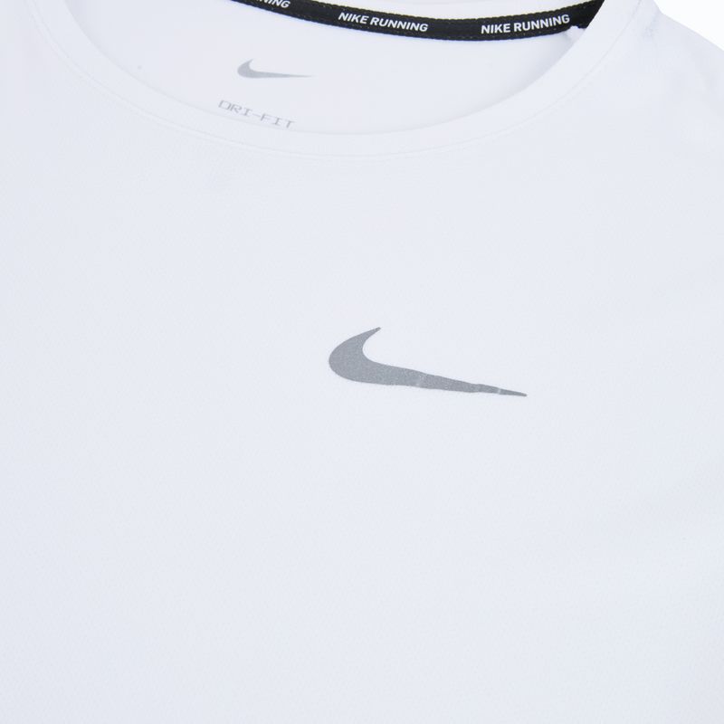 Tricou de alergare pentru bărbați Nike Miler Dri-Fit UV white 3