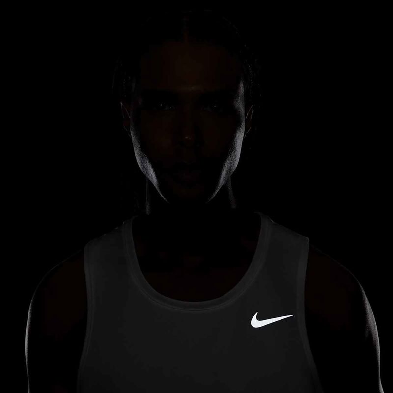 Tricou de alergare pentru bărbați Nike Dri-Fit Miler white 6