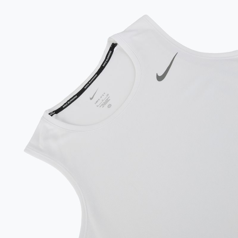 Tricou de alergare pentru bărbați Nike Dri-Fit Miler white 9