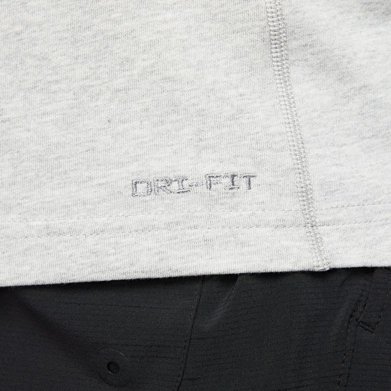 Tricou de antrenament bărbați Nike Dri-Fit Primary SS dark grey heather/heather/smoke grey 7