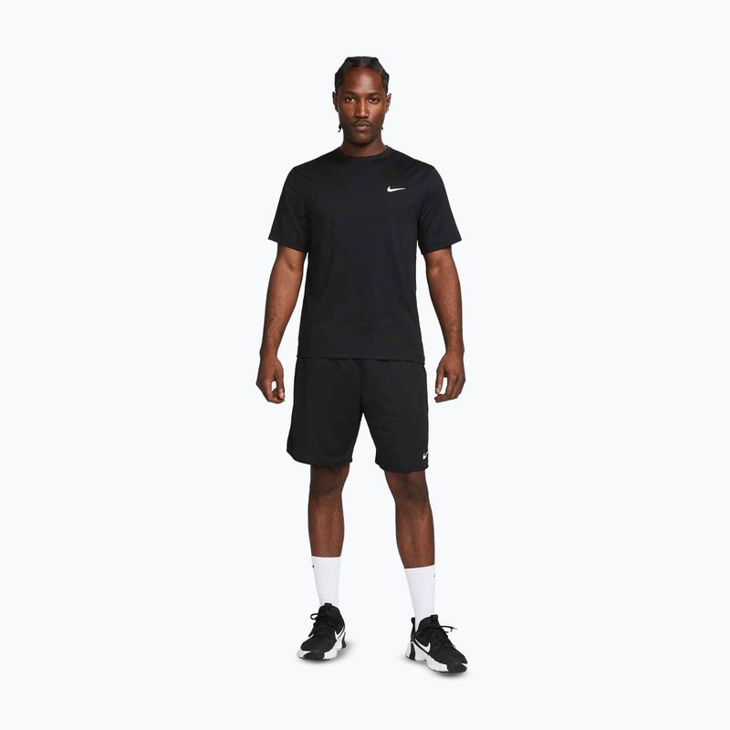Tricou pentru bărbați Nike Dri-Fit UV Hyverse black/white 2