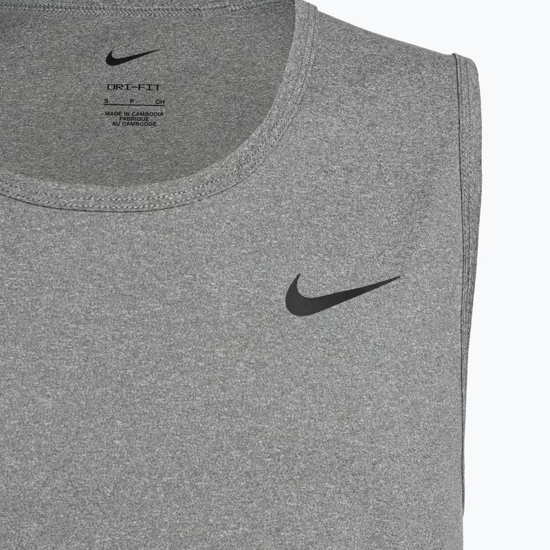 Tank top de antrenament pentru bărbați  Nike Dri-Fit Hyverse smoke grey/heather/black 3