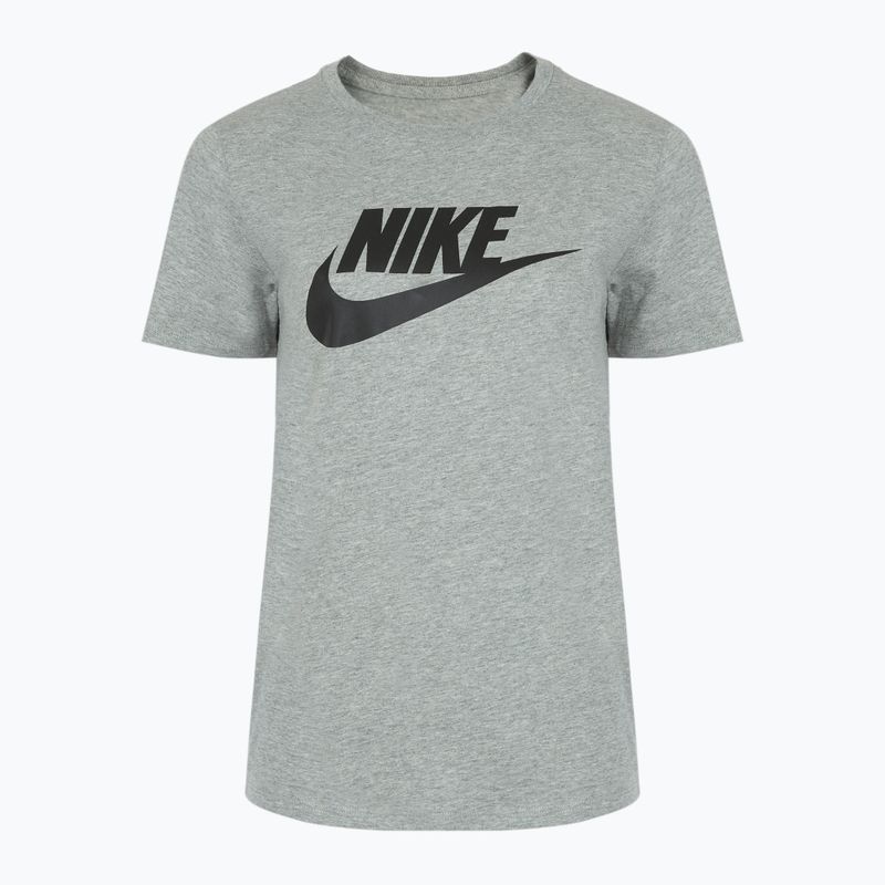 Tricou pentru femei Nike Sportswear Club Essentials Logo dark grey heather/black 5