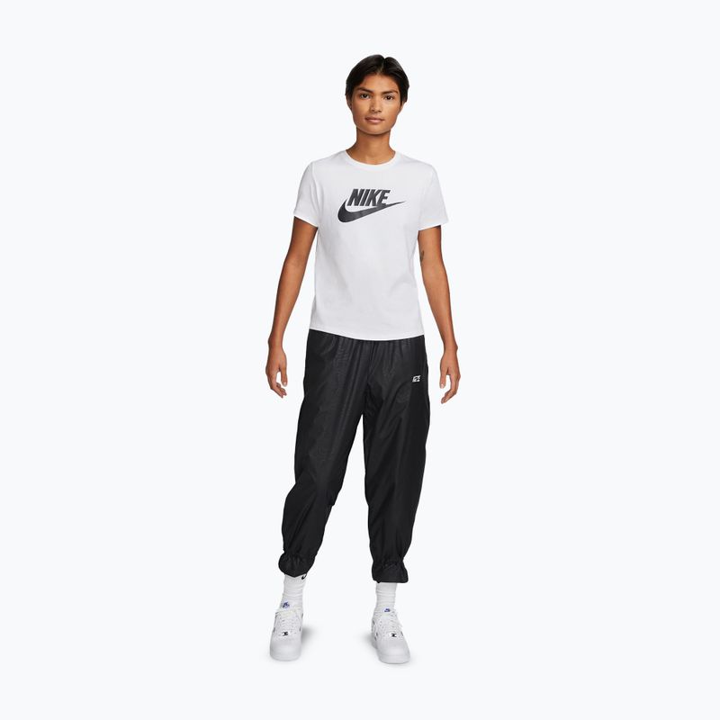 Tricou pentru femei Nike Sportswear Club Essentials Logo white/black 2