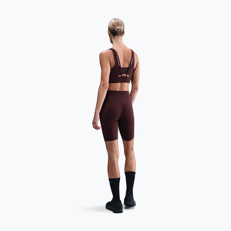 Sutien de antrenament Nike Zenvy Medium-Support burgundy crush/sail 3
