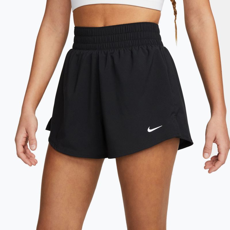 Pantaloni scurți pentru femei Nike One Dri-Fit High-Waisted 3" 2In1 black 3