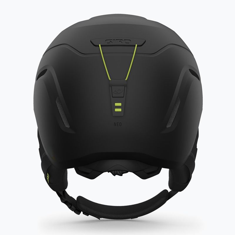 Cască de schi Giro Neo matte black/ano green 4