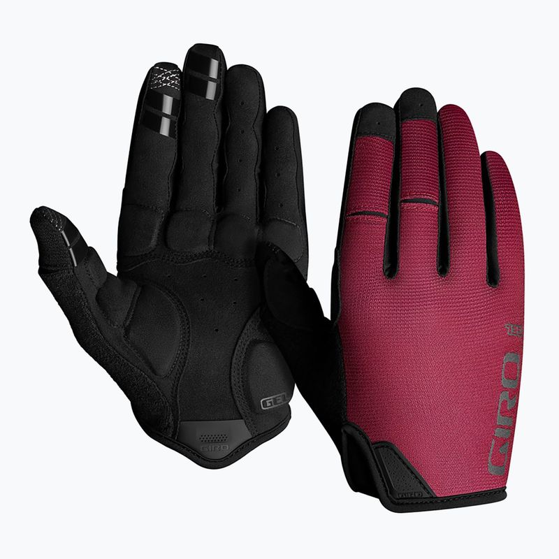 Mănuși de ciclism pentru bărbați Giro DND Gel ox red