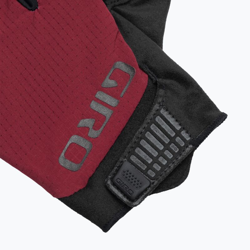 Mănuși de ciclism pentru bărbați  Giro Bravo Gel II ox red 4