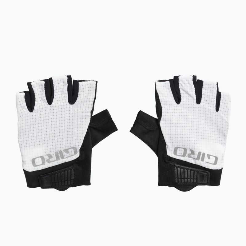 Mănuși de ciclism pentru bărbați Giro Bravo Gel II white 2