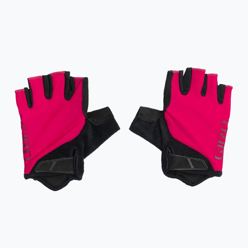 Mănuși de ciclism pentru femei Giro Jag'ette raspberry/dark cherry 2