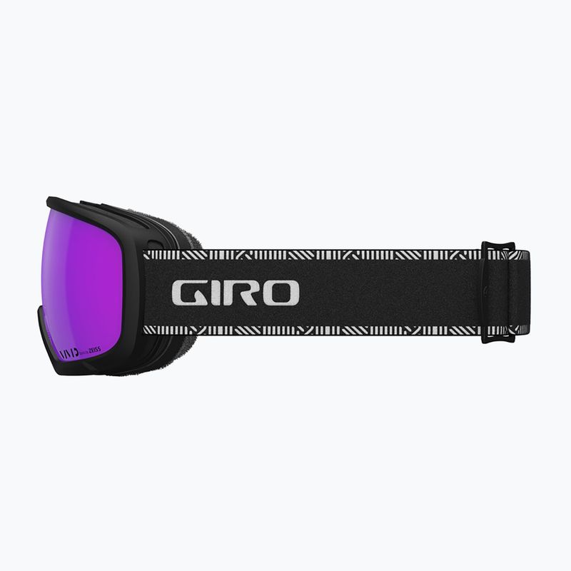 Ochelari de schi pentru femei Giro Millie black&white chute/pink 7