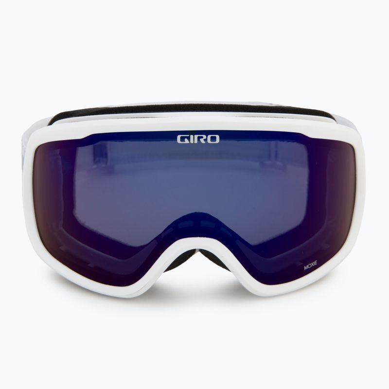 Ochelari de schi pentru femei Giro Moxie white & grey chute/ cobalt/ yellow 3
