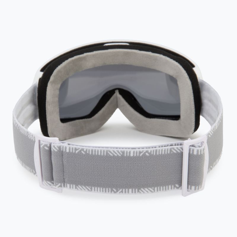 Ochelari de schi pentru femei Giro Moxie white & grey chute/ cobalt/ yellow 4
