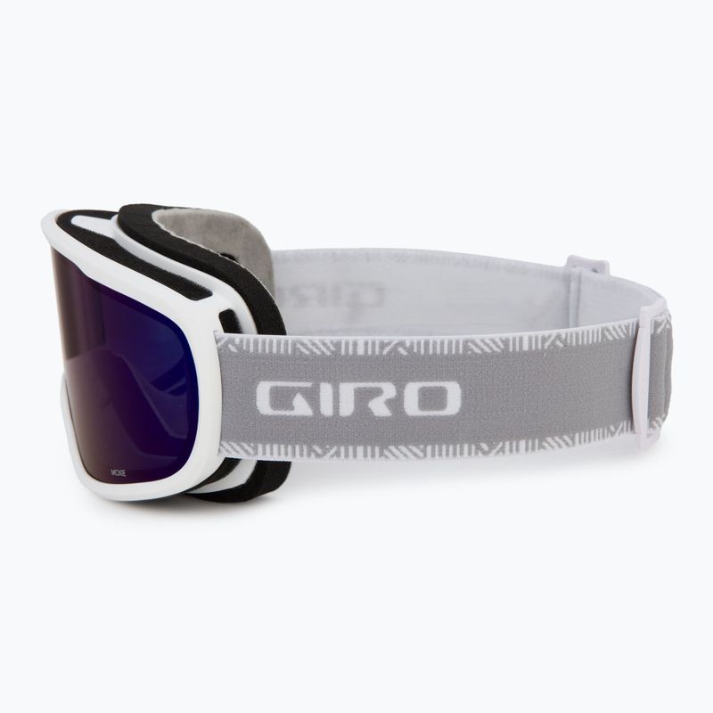 Ochelari de schi pentru femei Giro Moxie white & grey chute/ cobalt/ yellow 5