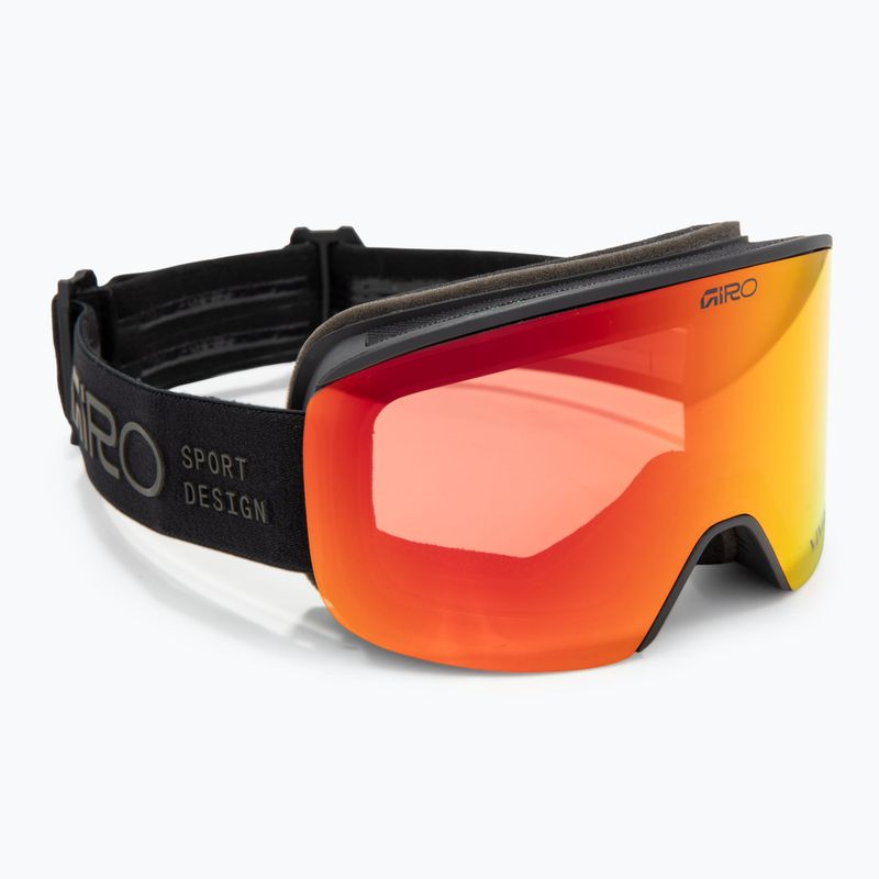 Ochleari de schi Giro Axis black stacked/vivid ember/vivid infrared 2