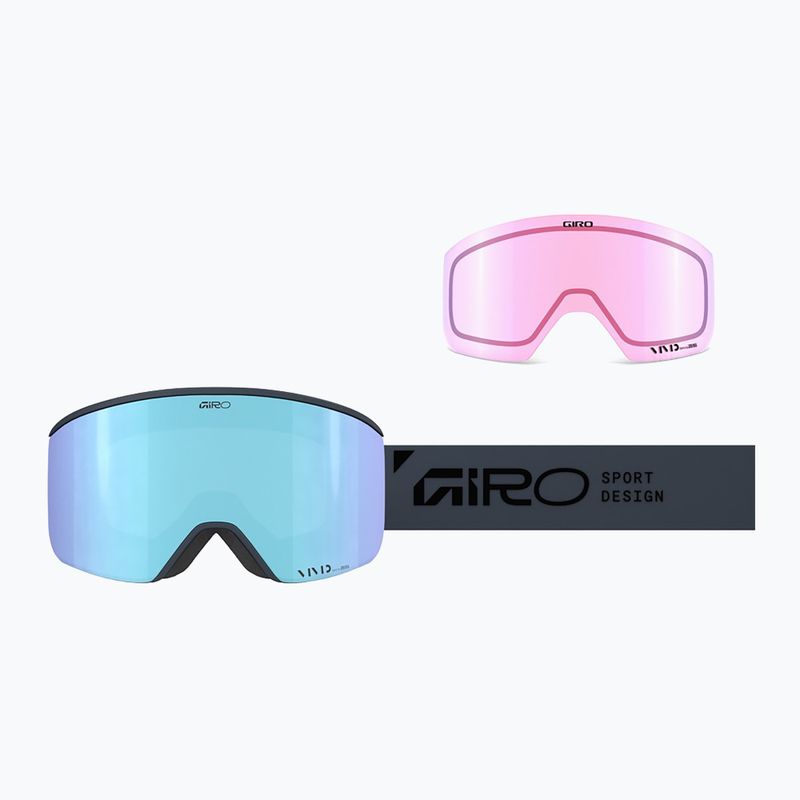 Ochleari de schi Giro Axis indigo stacked/vivid royal/vivid infrared 7