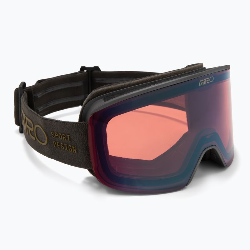Ochleari de schi Giro Axis midnight brown stacked/vivid petrol/vivid infrared 2