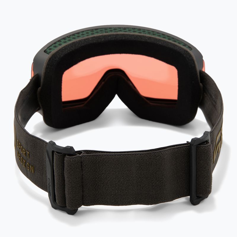 Ochleari de schi Giro Axis midnight brown stacked/vivid petrol/vivid infrared 4