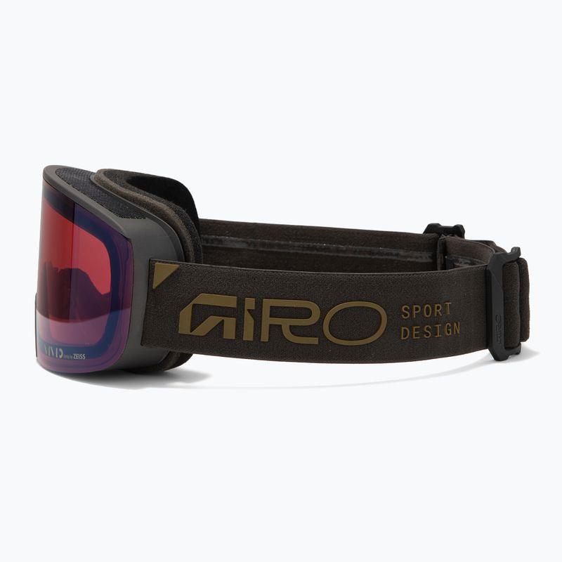 Ochleari de schi Giro Axis midnight brown stacked/vivid petrol/vivid infrared 5