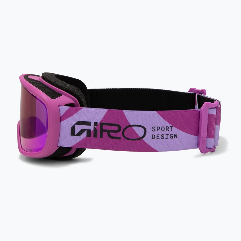 Ochleari de schi pentru copii Giro Buster Jr pink flow/amber pink 4