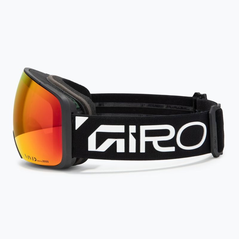 Ochelari de schi Giro Comp black wordmark/vivid ember/vivid infrared 5