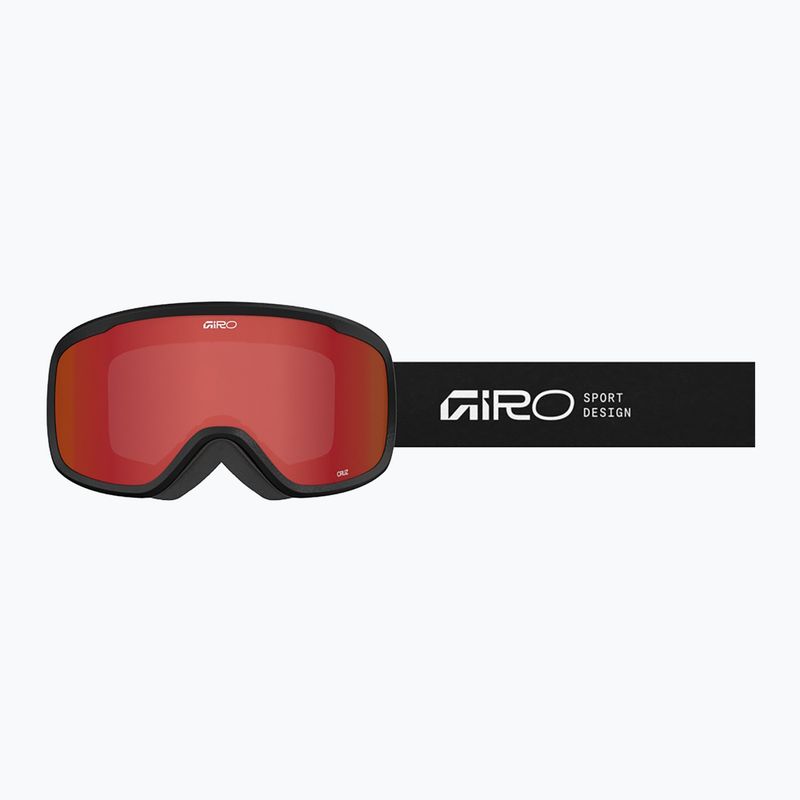 Ochleari de schi Giro Cruz black stacked/amber scarlet 5