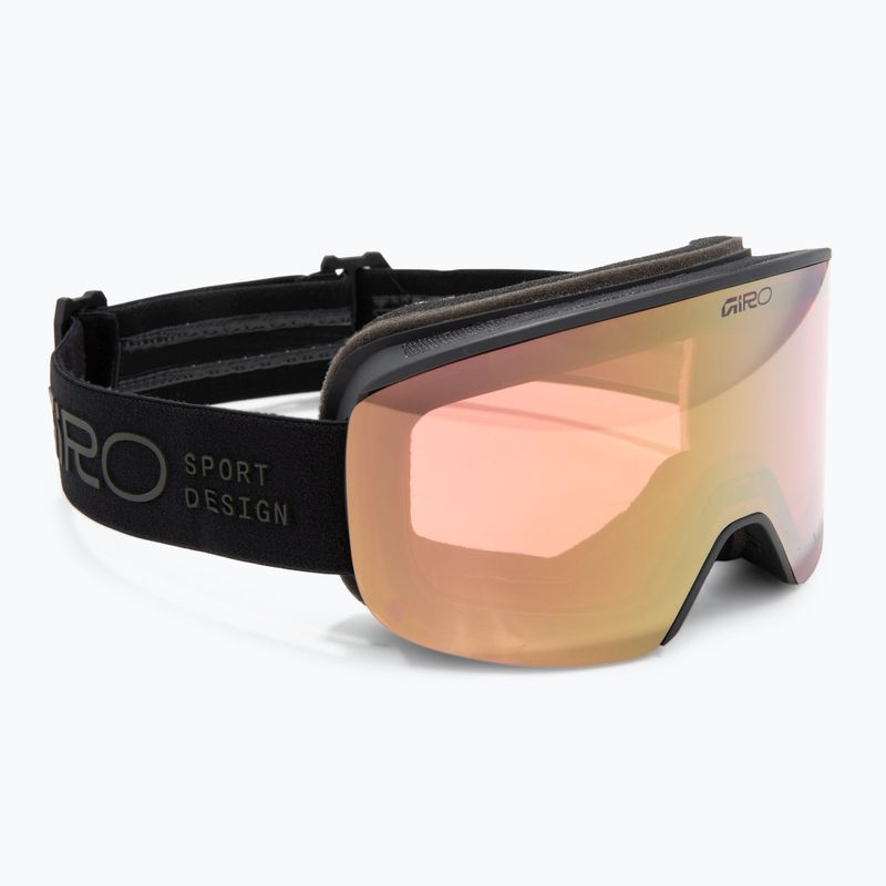 Ochleari de schi pentru femei Giro Ella black rails/vivid rose gold/vivid infrared 2