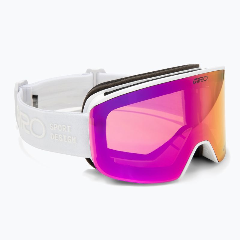 Ochleari de schi pentru femei Giro Ella white rails/vivid pink/vivid infrared 2