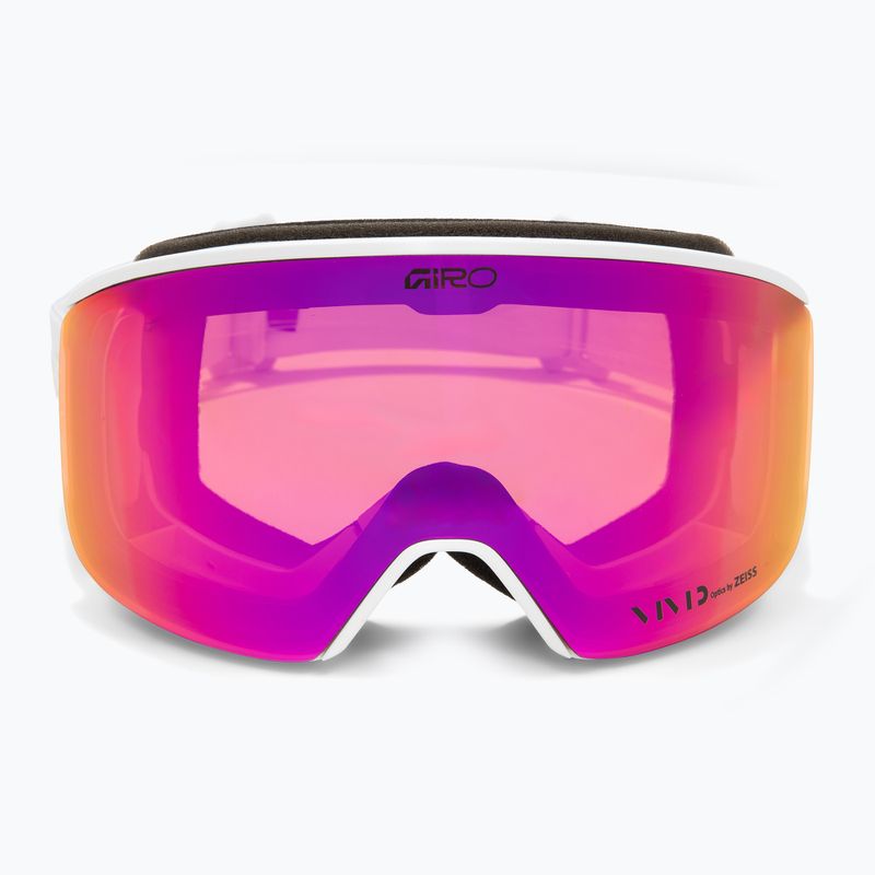 Ochleari de schi pentru femei Giro Ella white rails/vivid pink/vivid infrared 3