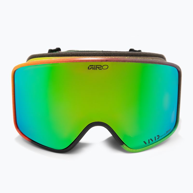 Ochleari de schi Giro Method multi faded/vivid emerald/vivid infrared 3