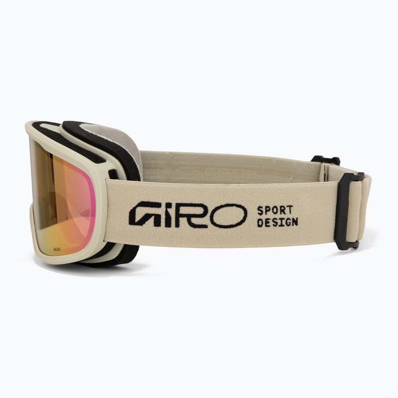Ochelari de schi pentru femei Giro Moxie stone stacked/amber pink/yellow 5