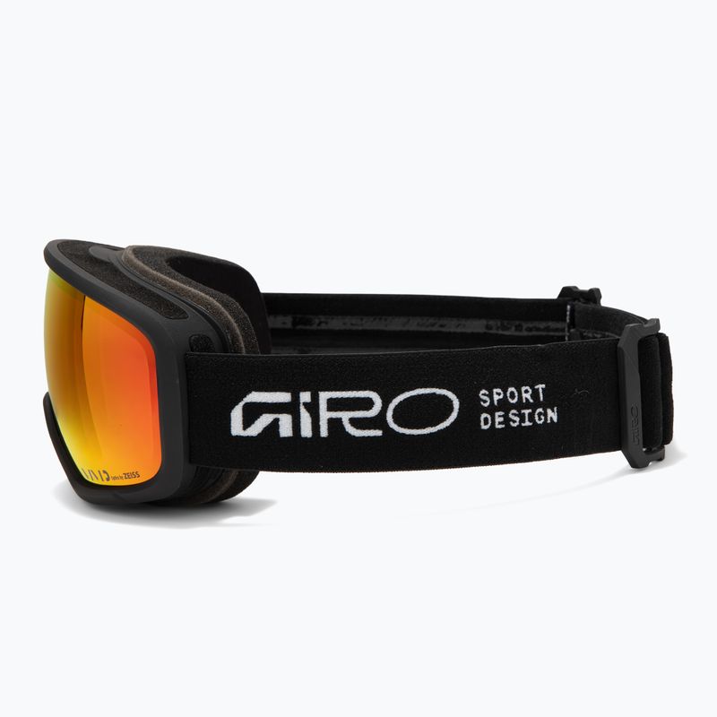 Ochleari de schi Giro Ringo black stacked/vivid ember 4