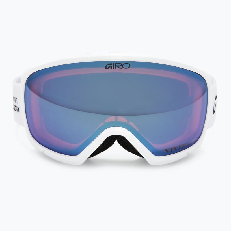 Ochleari de schi Giro Ringo white stacked/vivid royal 2