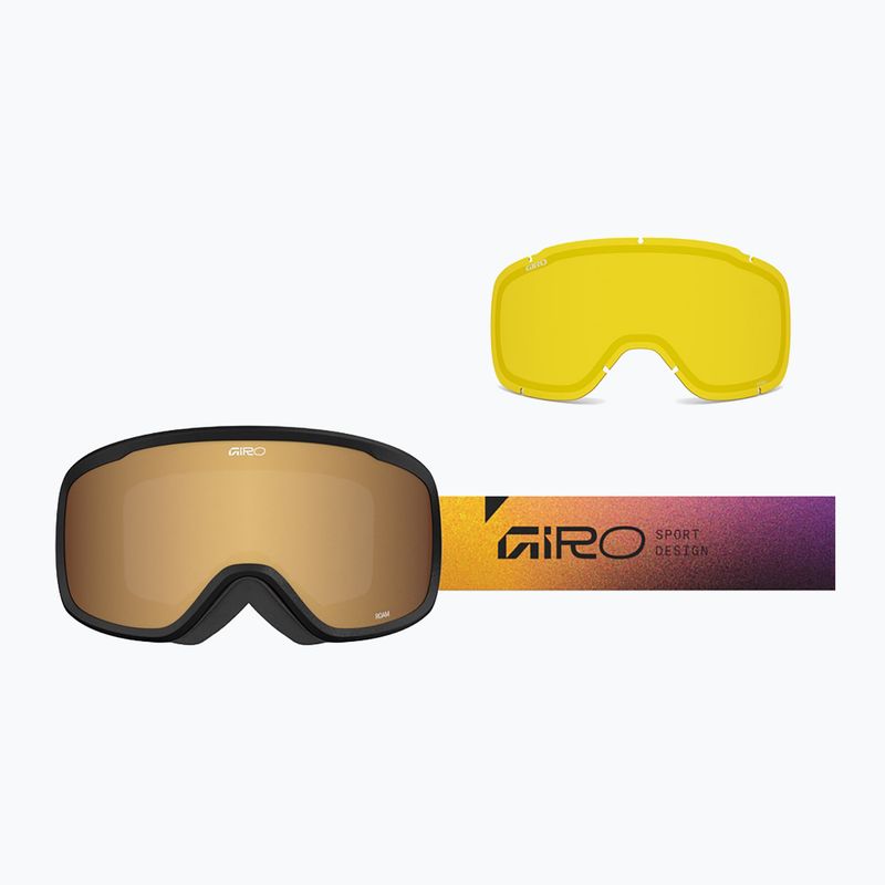 Ochelari de schi Giro Roam purple faded/amber gold/yellow 7