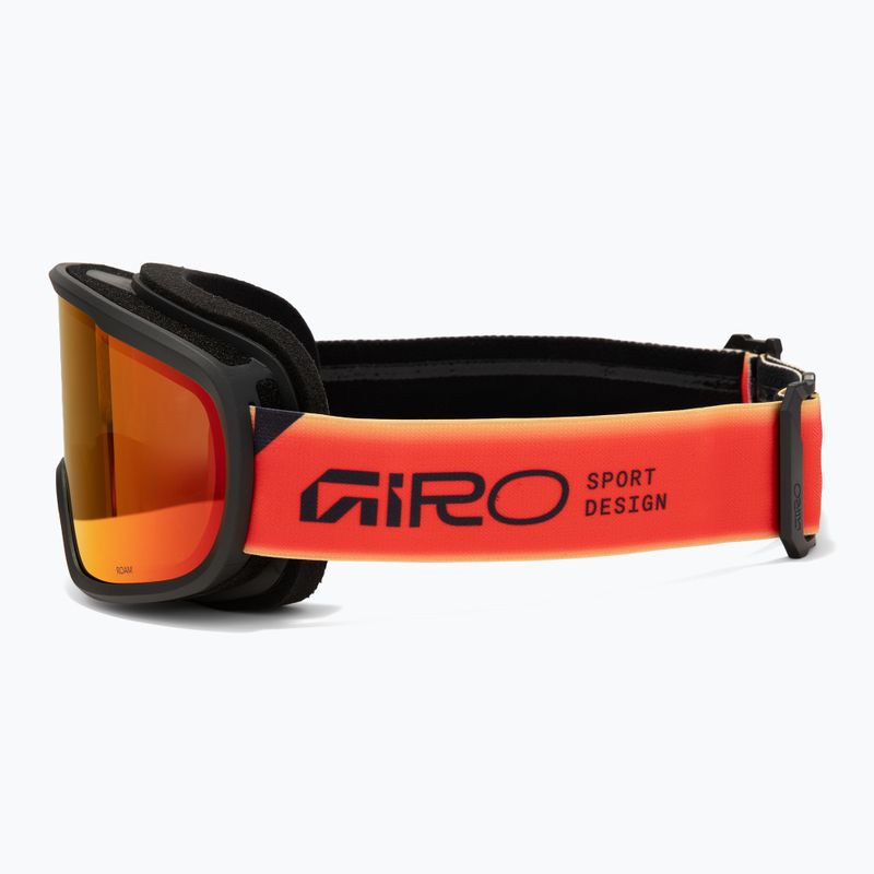 Ochelari de schi Giro Roam red/black faded/amber scarlet/yellow 5