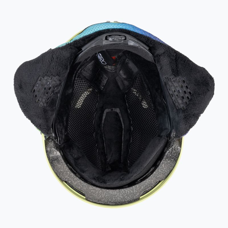 Cască de schi pentru copii Giro Crue matte fluorescent green 5