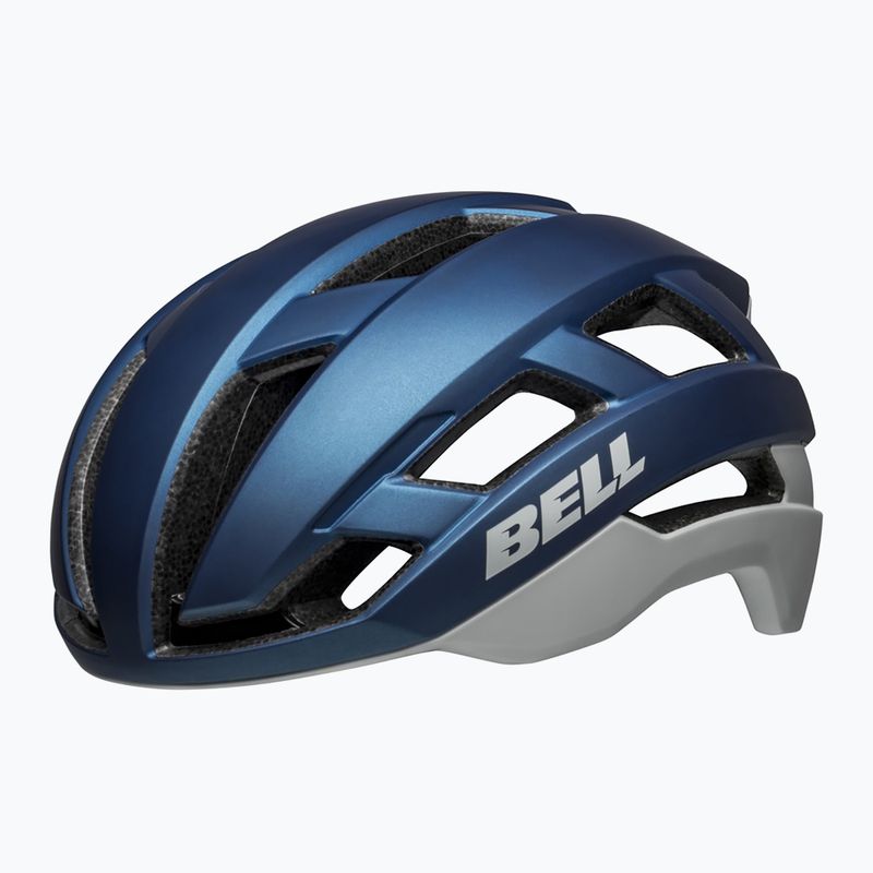 Cască de ciclism Bell Falcon XR Integrated Mips matte blue/gray
