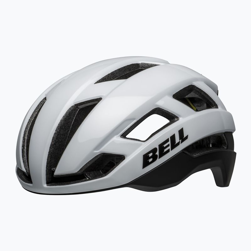 Cască de ciclism Bell Falcon XR Integrated Mips matte gloss white/black