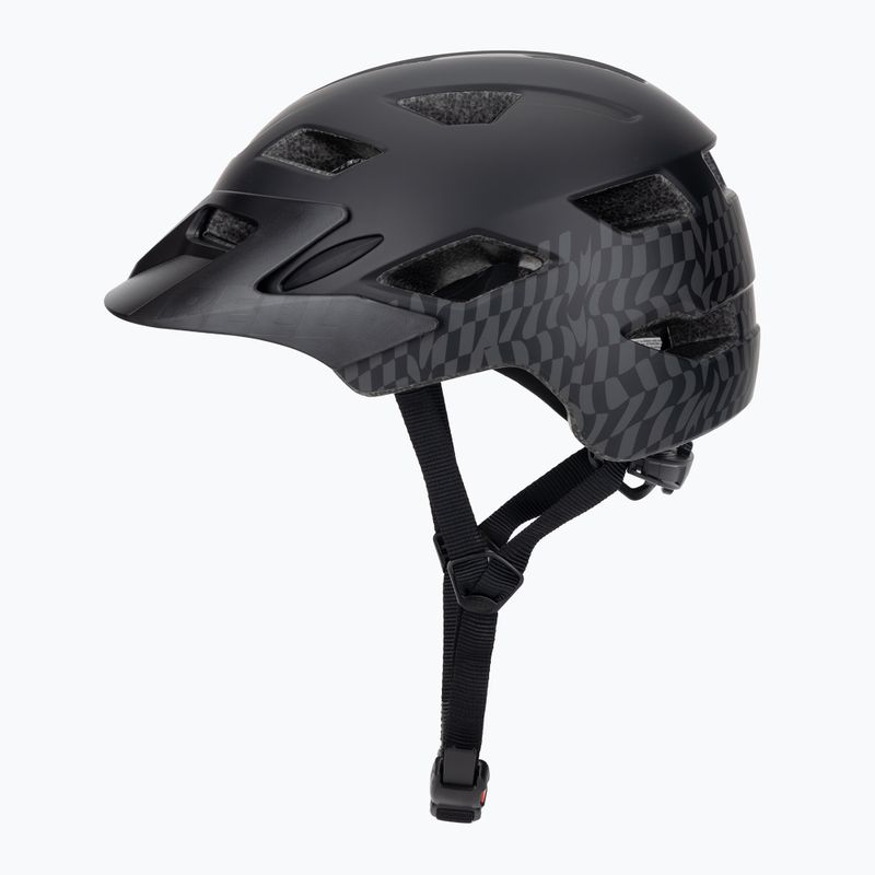 Cască de ciclism pentru copii Bell Sidetrack wavy checks/matte black 3