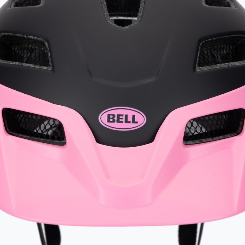 Cască de ciclism pentru copii Bell Sidetrack Jr matte pink 7