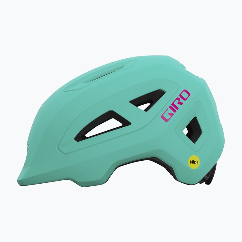 Cască de bicicletă pentru copii Giro Scamp II matte screaming teal/bright pink 2