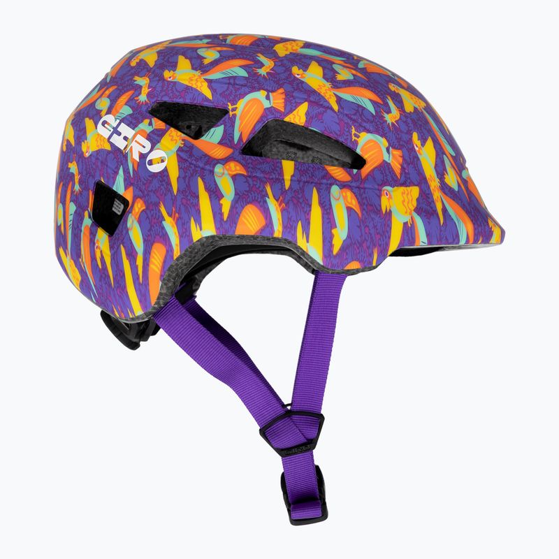 Cască de bicicletă pentru copii Giro Scamp II matte purple libre 4