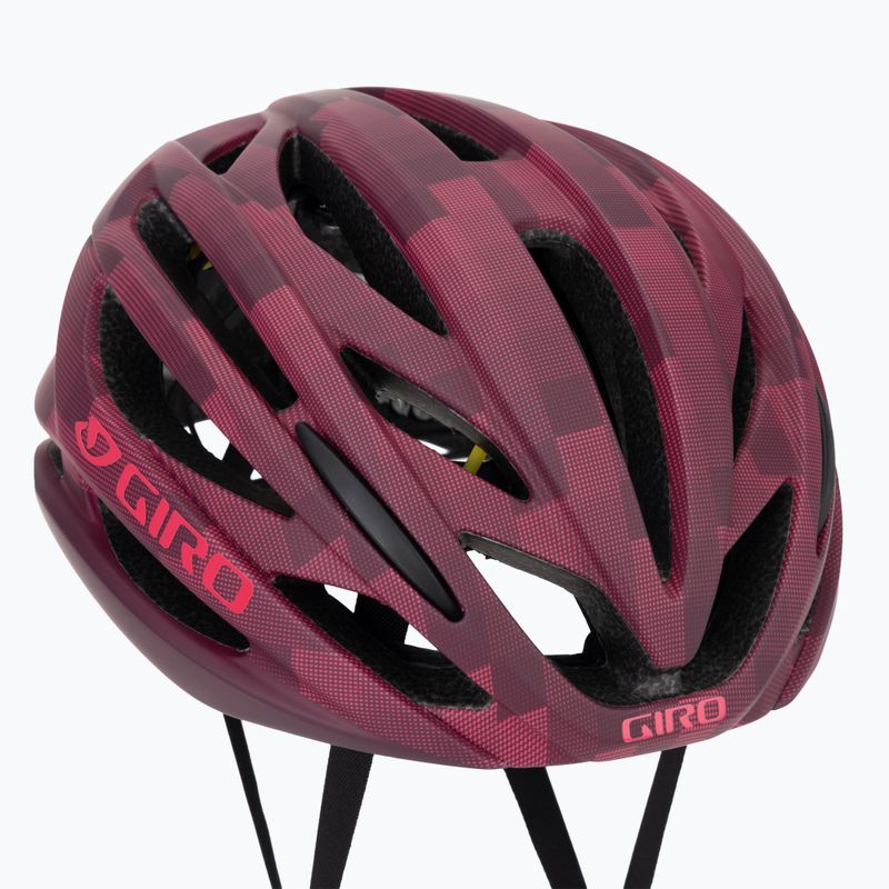 Cască de bicicletă Giro Syntax Integrated MIPS matte dark cherry towers 7