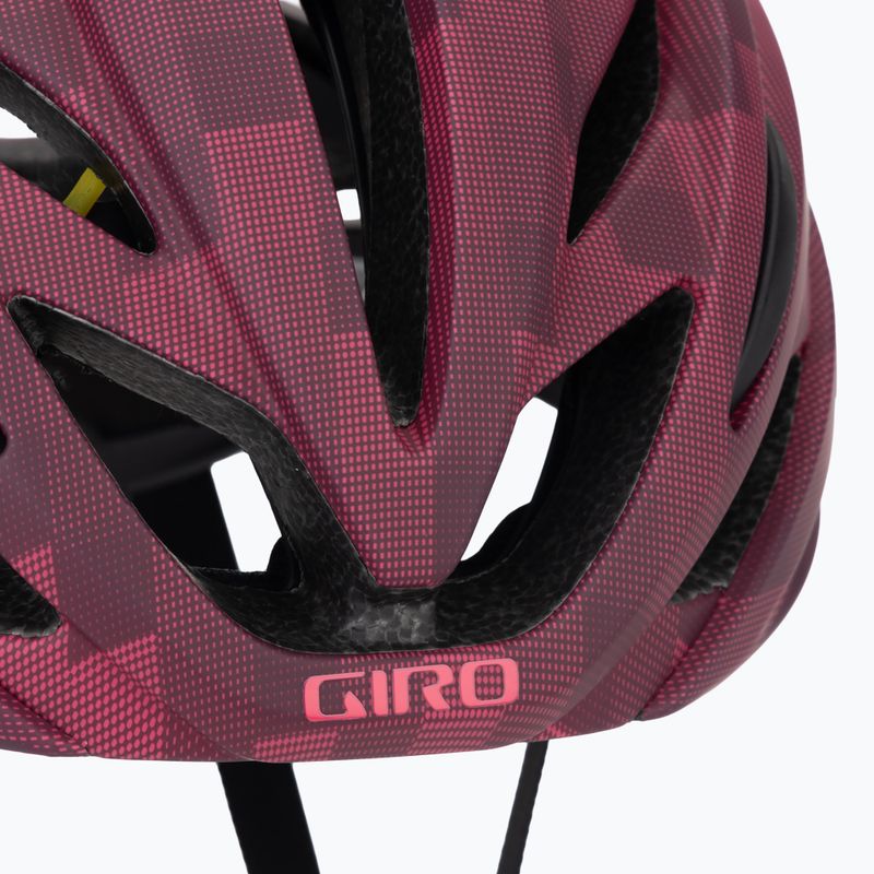 Cască de bicicletă Giro Syntax Integrated MIPS matte dark cherry towers 8